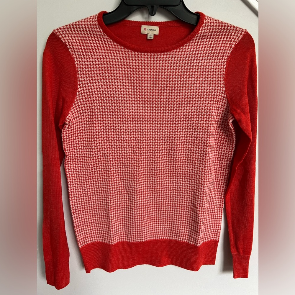 Houndstooth sweater
